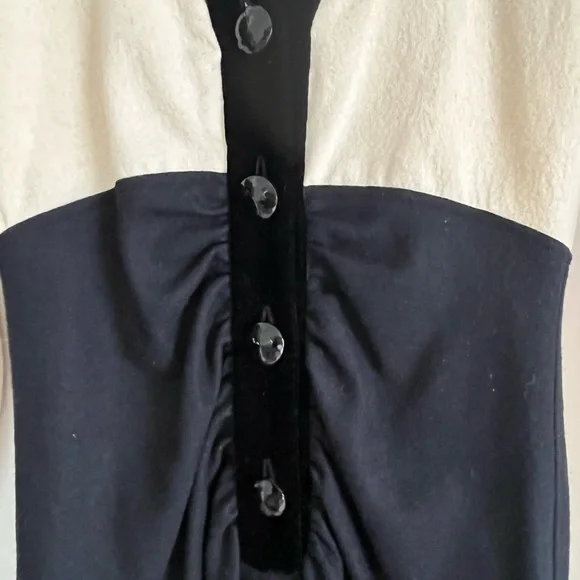 Vintage Oscar de la Renta Wool Dress